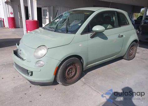 2015 Fiat 500 Pop z USA, uszkodzony, nr VIN 3C3CFFAR8FT756901